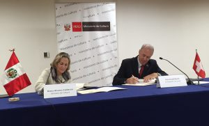 Firma de un Acuerdo Bilateral entre Perú y Suiza